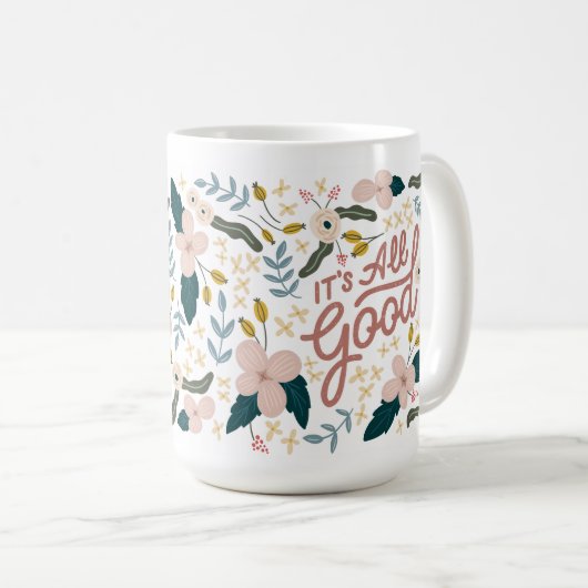 全て良いマグカップだ コーヒーマグカップ (正面右)