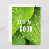 全て良い。 ポストカード (正面/裏面)