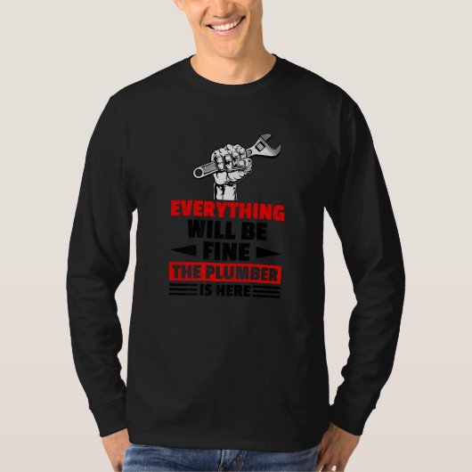 全て配管工素晴らしがこの整備士だ Tシャツ (正面)