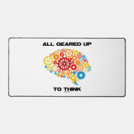 全て(考えギア脳) デスクマット