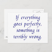 全もし体が完璧に進む ポストカード (正面/裏面)