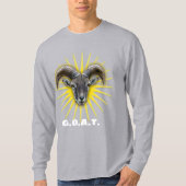 全もっとも偉大時間のヤギ Tシャツ (正面)