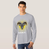 全もっとも偉大時間のヤギ Tシャツ (正面フル)