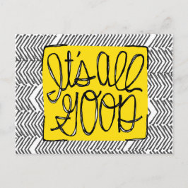 全やる気を起こさせるて良い |黒と白 ポストカード