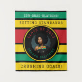 全アフリカ写真卒業 タペストリー (正面)