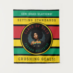 全アフリカ写真卒業 タペストリー