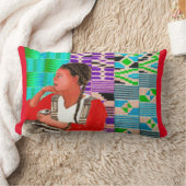 「全アフリカ」装飾用クッション ランバークッション (ブランケット)