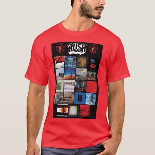 全アルバムポスター RushBand 完成 少年 Tシャツ (正面)