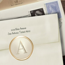 全イニシャル金ゴールドモノグラムオンシャンパン