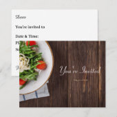 全カジュアル目的招待状 招待状 (正面/裏面)