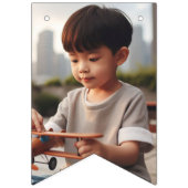 全カスタマイズ大事な行事16フラグ写真パーティー装飾 バンティングフラッグ (第2の旗)