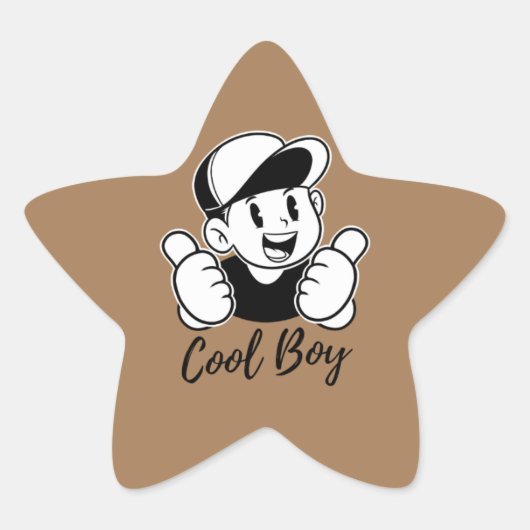 全カスタム大事な行事のシール |プレゼント 星シール (正面)