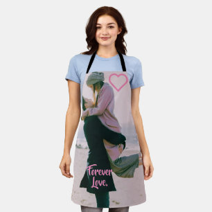 全カスタム身写真プリントTシャツエプロン エプロン