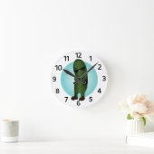 全カッコいいく ラウンド壁時計 (ホーム)