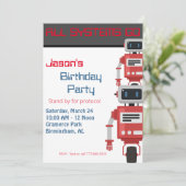 全システム稼働ロボット誕生日 招待状 (スタンド正面)