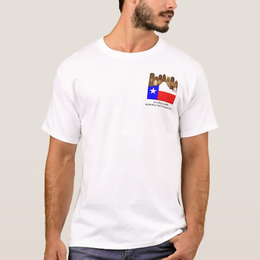 全テキサス州のメモリアルデーのHerfのTシャツ Tシャツ (正面)
