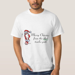 全トレーラパークからのメリークリスマス Tシャツ