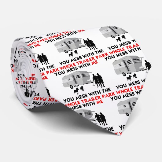 全トレーラパークと私のと台なしになります台なしにします ネクタイ (ロール)