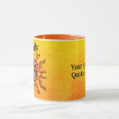 全パーソナライズされたての日光 マグカップ (中央)