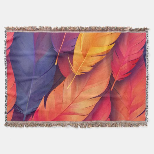 全パーソナライズされた期ブランケット スローブランケット (正面)