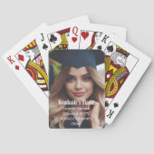 全パーソナライズされた部卒業写真名教室 トランプ (裏面)