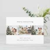 全ミニマルメリーて4枚の写真水平 シーズンカード (スタンド正面)