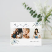 全メリーての冬の植物写真 シーズンポストカード (スタンド正面)