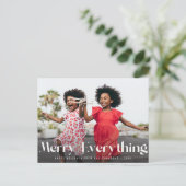 全メリーて |クリスエレガントマスレタリング ポストカード (スタンド正面)