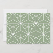 全メリーレトロアールデコクリスマスフォト シーズンカード (裏面)