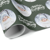 全メリー書丸フォトグリーン ラッピングペーパー (ロールコーナー)