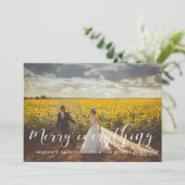 全メリー部のエレガントクリスマス写真 シーズンカード (スタンド正面)