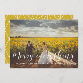 全メリー部のエレガントクリスマス写真 シーズンカード