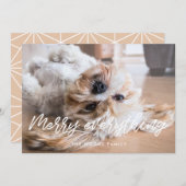 全メリー部のクリスマスモダン写真 シーズンカード (正面/裏面)