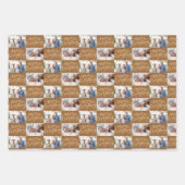 全メリー部スクリプト6写真クリスマス ラッピングペーパーシート (正面)