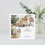 全メリー2ミニマル枚フォトファミリークリスマス シーズンカード (スタンド正面)