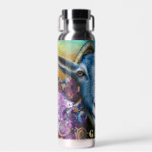 全モダン時もっとも偉大青ヤギのシック ウォーターボトル (正面)