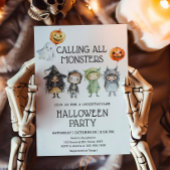 全モンスターズハローウィンパーティ 招待状
