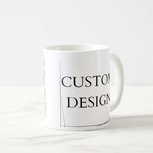 全ユニークカスタム大事な行事のマグカップ コーヒーマグカップ (正面右)