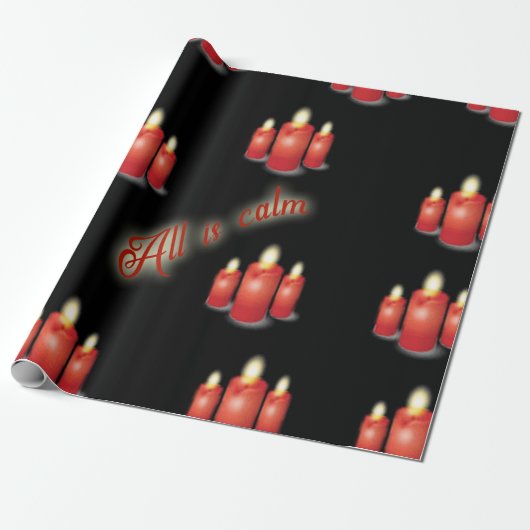 全ユニーク体が落ち着いている ラッピングペーパー (アンロールド)