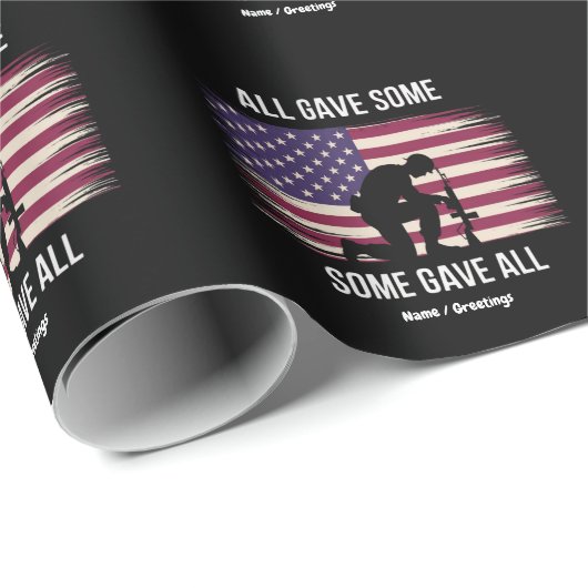 全与えて全部で米国のメモリアルデー ラッピングペーパー (ロールコーナー)