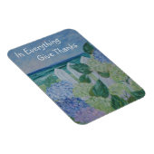 全与え感謝してい海 マグネット (右側)