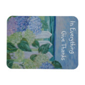 全与え感謝してい海 マグネット (横)