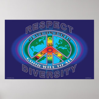 全世界に対する平和の親善 ポスター