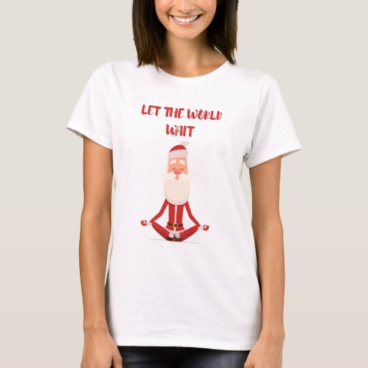 全世界を待とう Tシャツ (正面)
