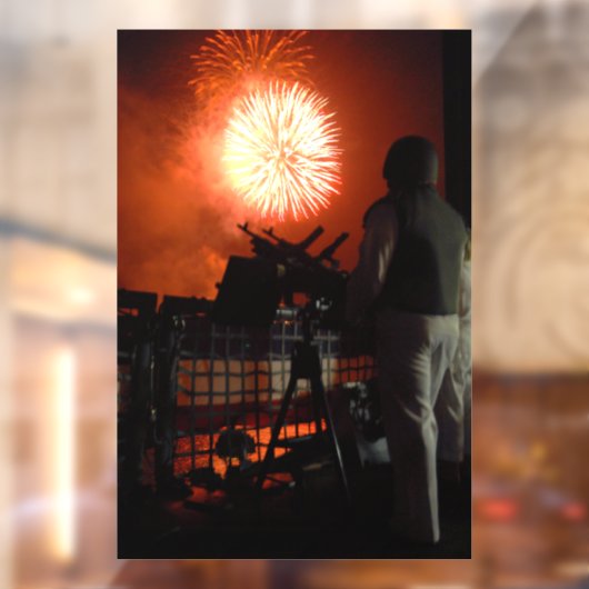 全世界的な米国海軍独立型花火 ウィンドウサイン (シート2)