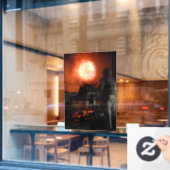 全世界的な米国海軍独立型花火 ウィンドウサイン (カフェ窓)