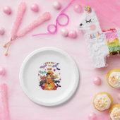 全予約ハロウィーン先生幽霊 ペーパープレート (パーティー)