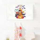 全予約ハロウィーン先生幽霊 横断幕 (インサイチュ)