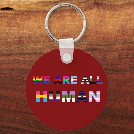 全人赤 キーホルダー (正面)