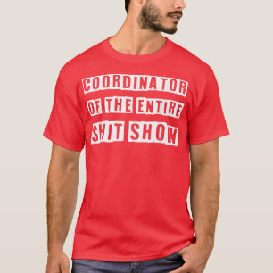 全体のコーディネーターShat Momおもしろいボス Tシャツ